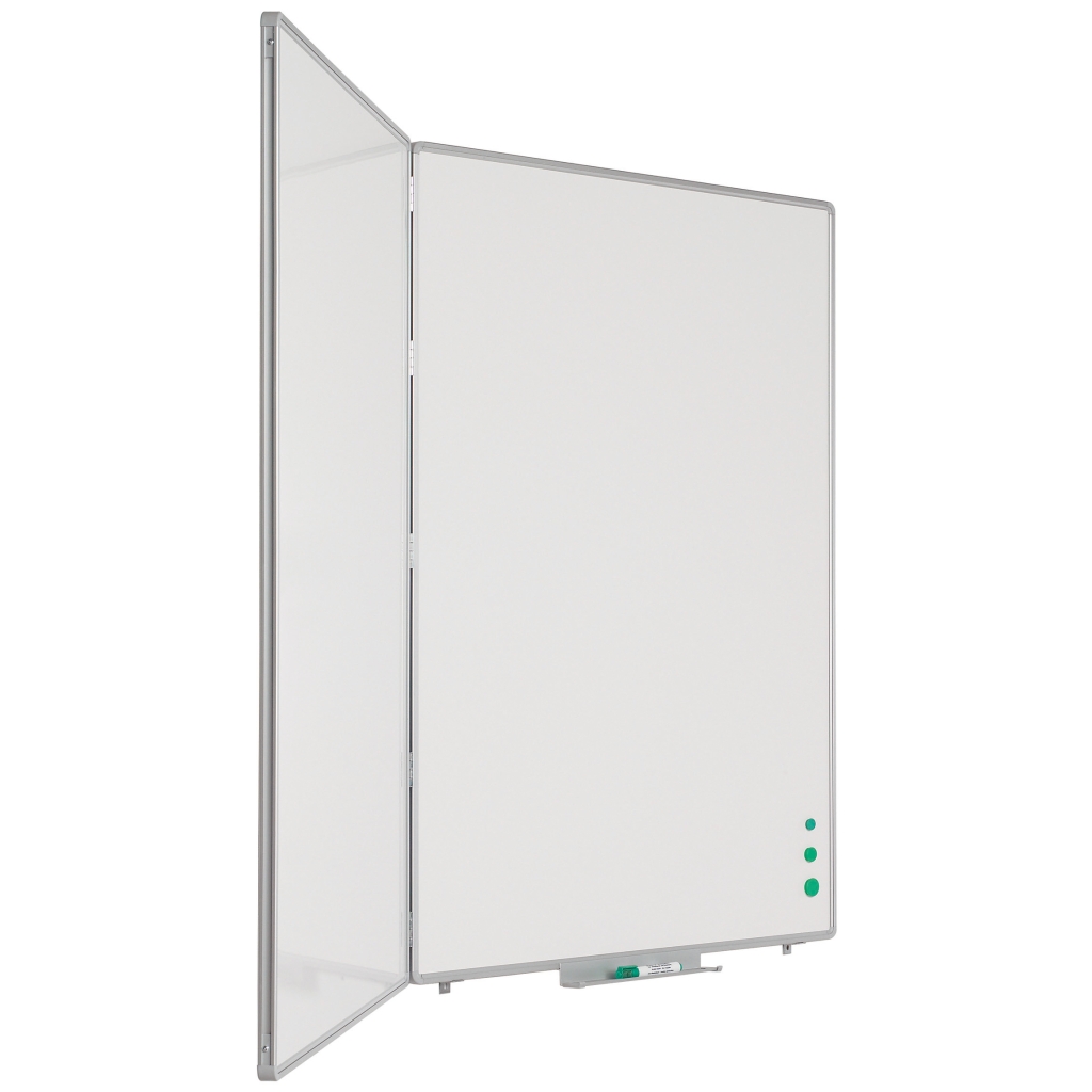 10775 Whiteboardtavla vikbar, 3 skrivytor